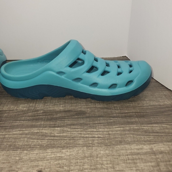 Oboz Whakata Blue Slides Loafers Mens Size 9 Womens 11 Summer Casual - Picture 3 of 9